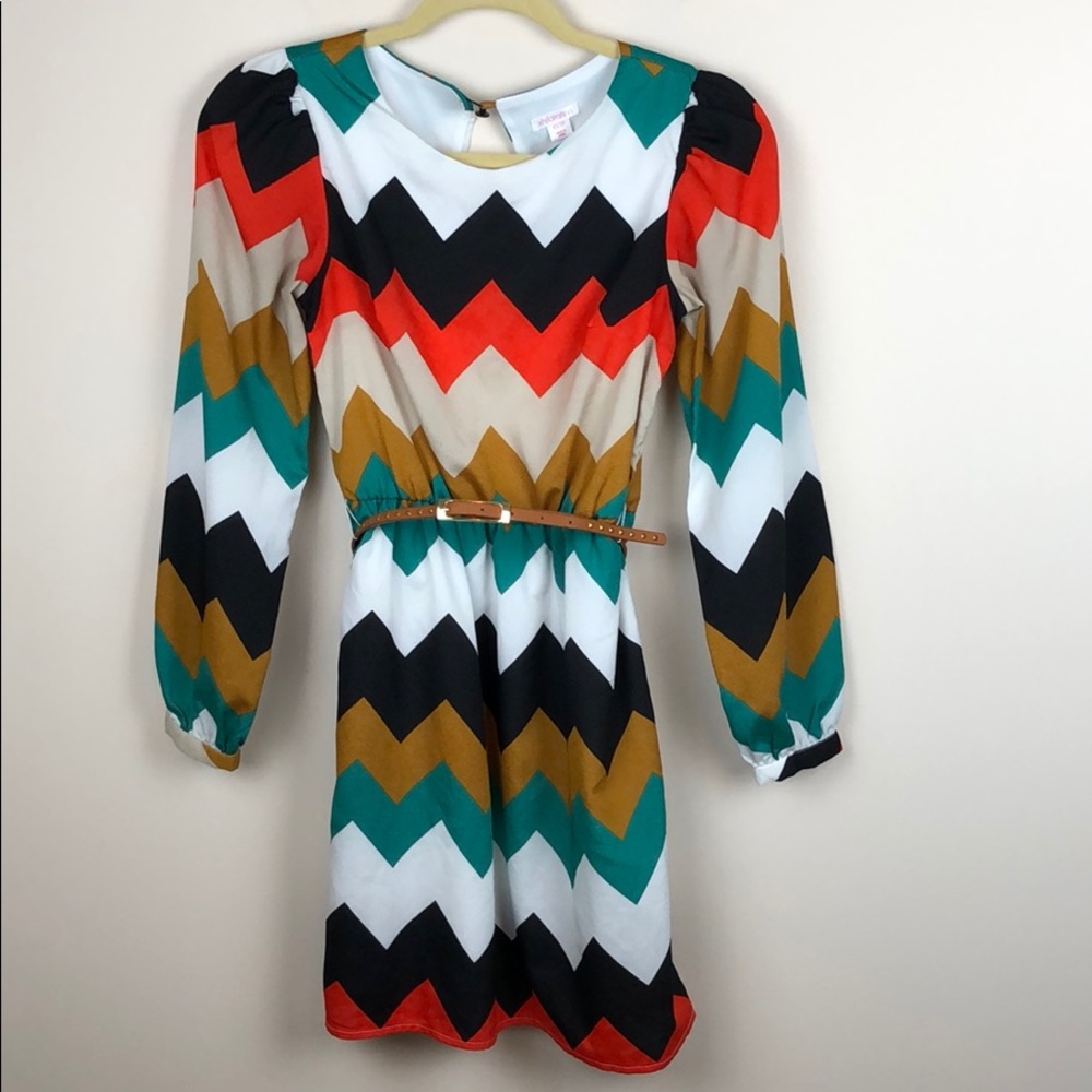 Xhilaration - Chevron Print Lined Dress